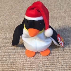 Zero the Christmas Holiday Penguin Beanie Baby